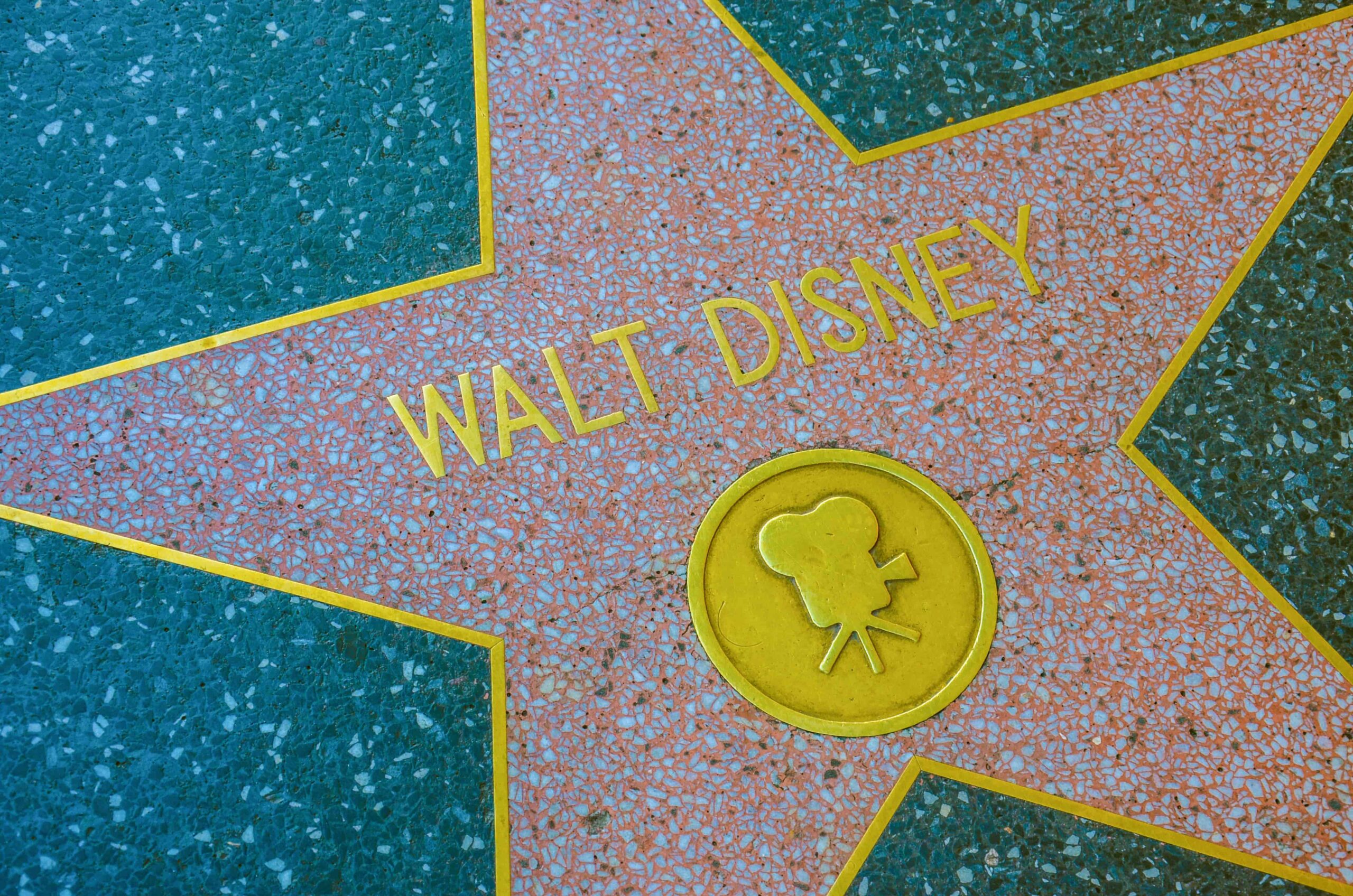 Etoile de Walt Disney sur le Hollywood Walk of Fame